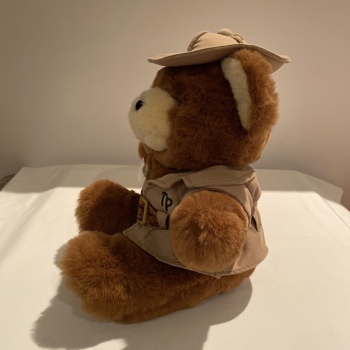"Oso de peluche TP Precious Moment 18"" con ropa y sombrero animal juguete decoración del hogar" - Imagen 3 de 4