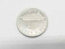 VINTAGE RED DEER ALBERTA CANADIAN PACIFIC RAILWAY STATION 1981 COIN TOKEN CANADA