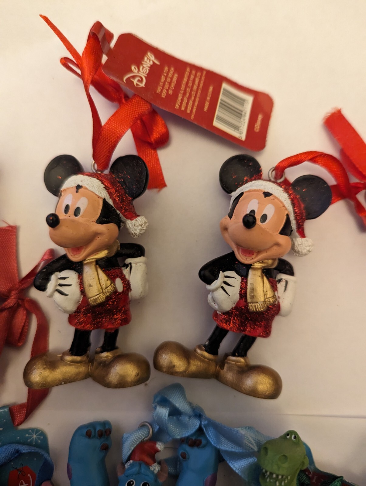 12 Disney Christmas Ornaments eBay