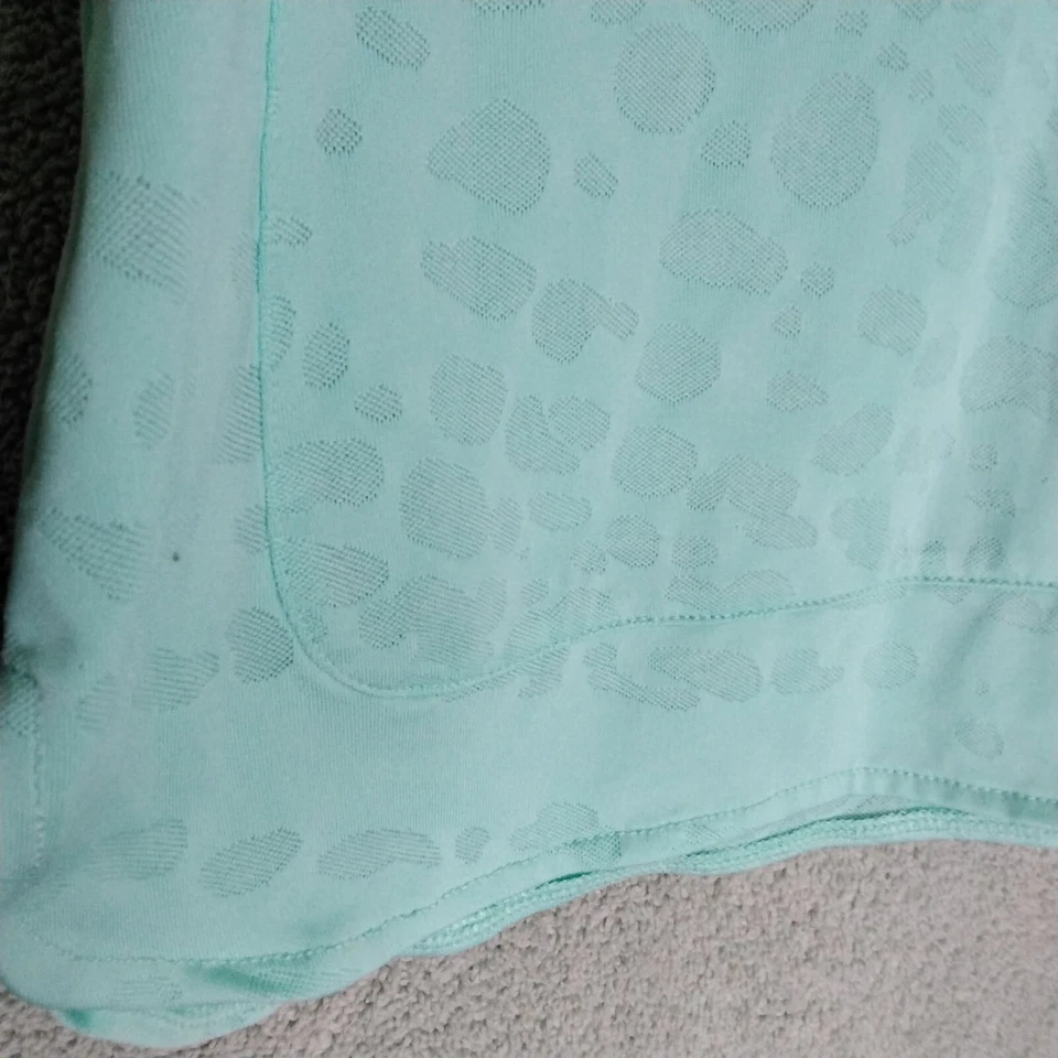 Camiseta polo EP Pro Tour Tech para mujer talla M verde punto geométrico manga corta Foto 2 de 4