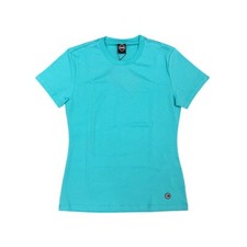Colmar - M - T-shirt in cotone verde acqua 8642 donna