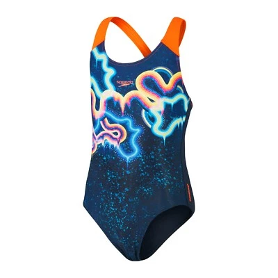 Speedo Badeanzug für Mädchen Kinder splashback Eco Endurance+ Bademode - Bild 1 von 4