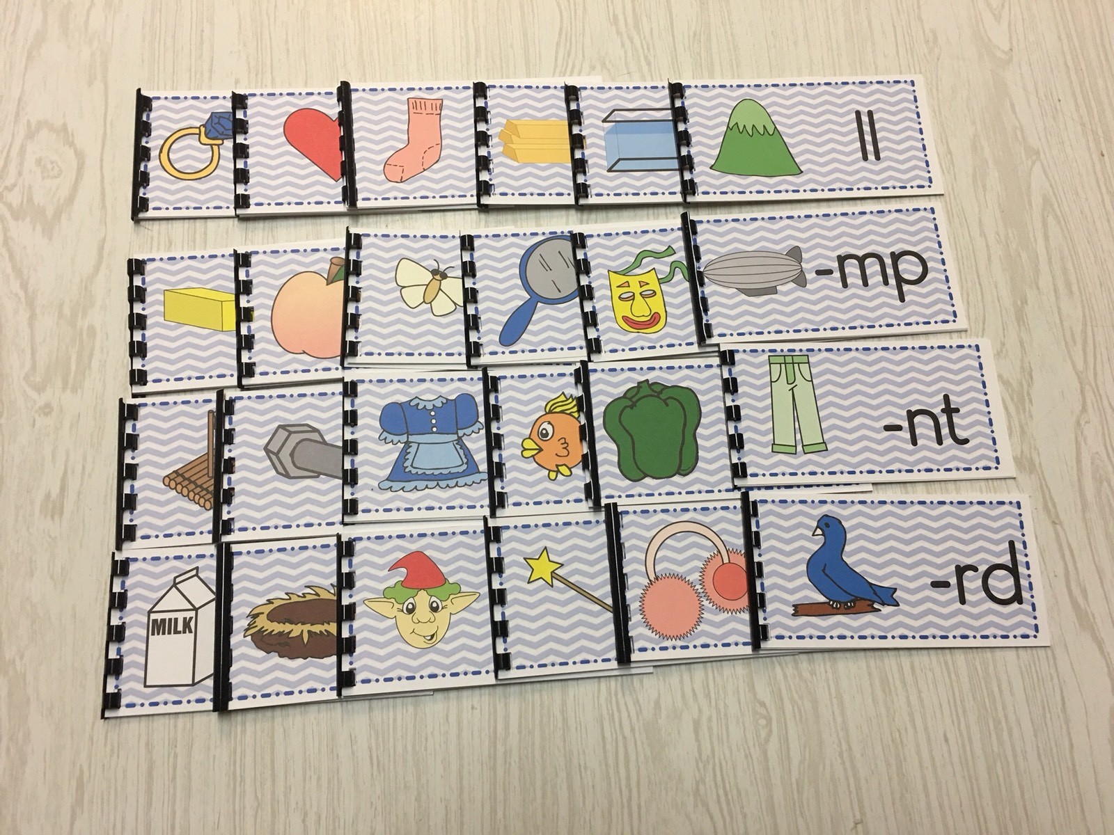 Custom: Montessori - The Pink, Blue & Green Series Complete - 102 Word Booklets