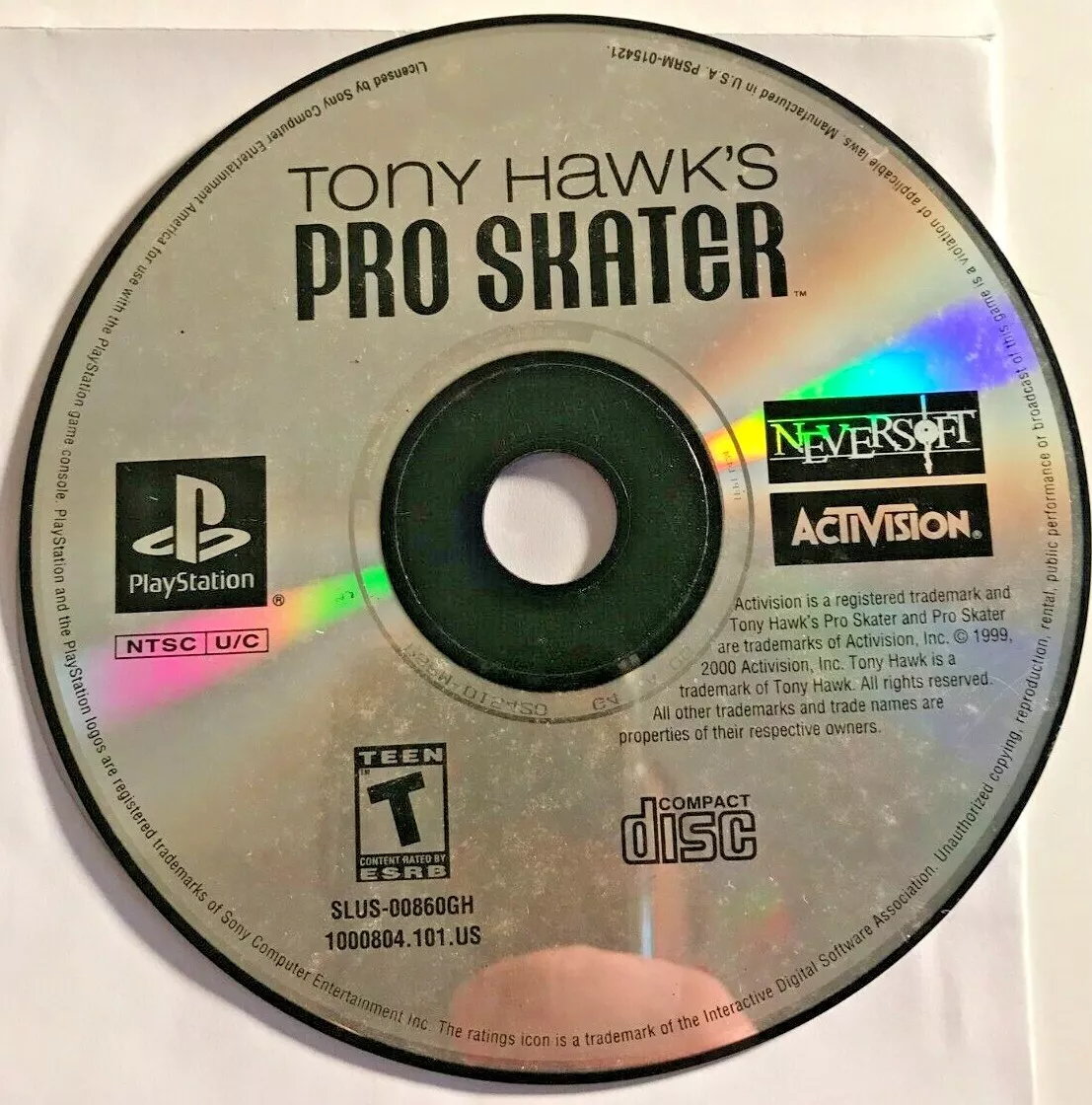 Tony hawk ps1 used to love this game