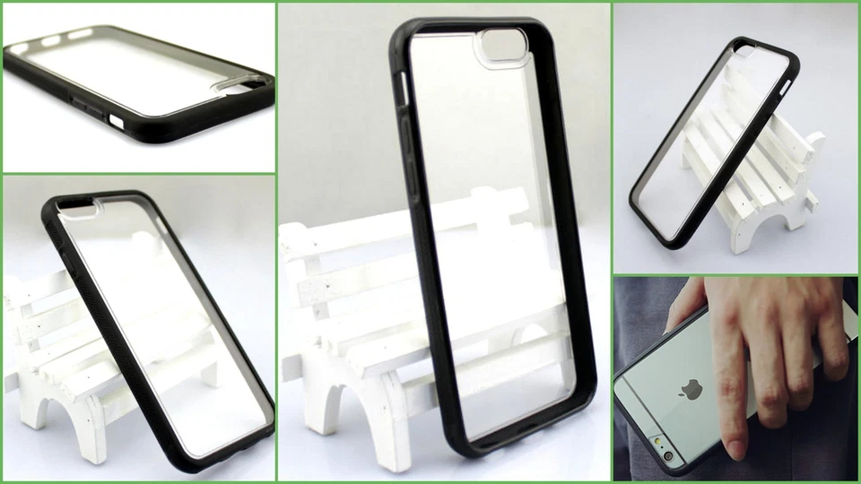 Hard Case Cover Schale Etui Handy hart Dual Tasche Bumper Schutz Hülle Folie Set - Bild 2 von 4
