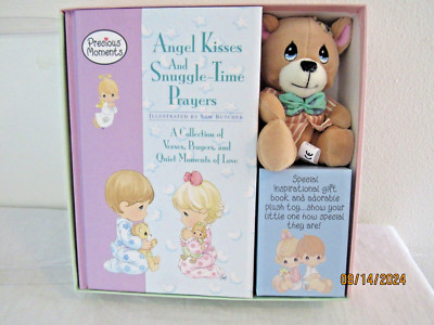 2003 precious Moments Angel Kisses & Snuggle Time Prayers Thomas Nelson Bibles