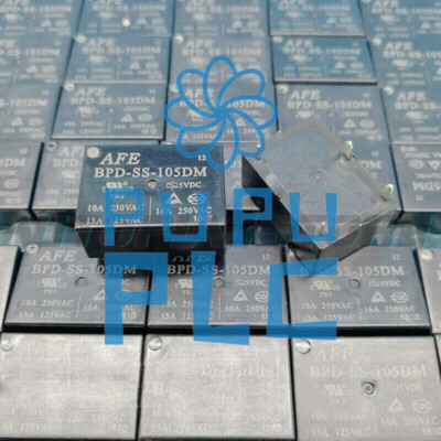 10Pcs AFE BPD-SS-105DM 5VDC Power Relay 4Pins 10A 250VAC~