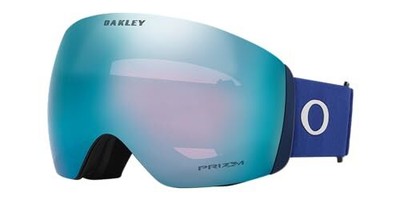 New Oakley Flight Deck Large Navy w Prizm Sapphire Snow Goggle!