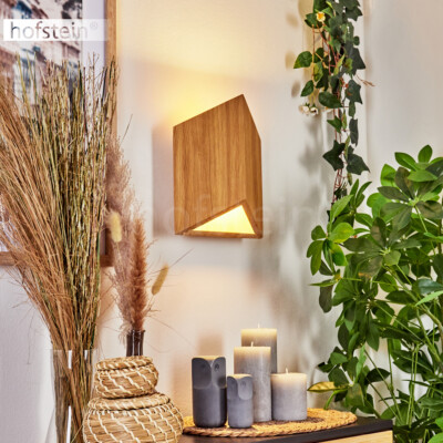LED Up Down Wohn Schlaf Zimmer Leuchten Holz Wand Lampen Flur