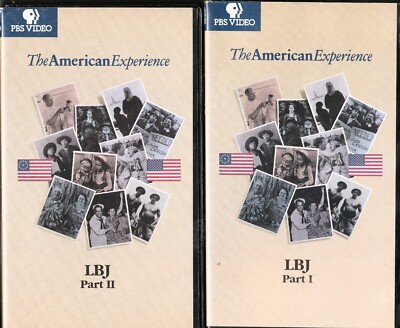 American Experience: LBJ - parts 1 & 2 (1991, VHS) PBS Video | eBay