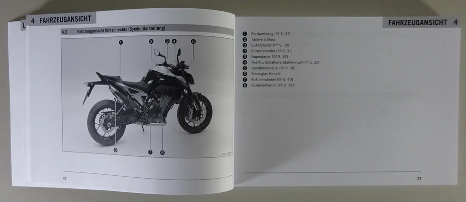 Istruzioni D'Uso / Manuale KTM 790 Duke Modello Dell'Anno 2018 Stand 03/2018 - Immagine 3 di 3