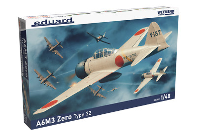 Eduard Plastic Kits 84191 - 1:48 A6M3 Zero Type 32 Weekend edition - Neu