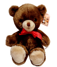 1979 Russ Baby Teddy Bear Brown 501 Plush Stuffed Soft Toy 11" Original Tags