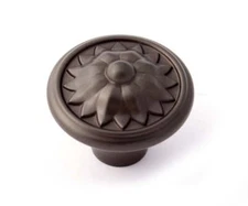 Alno A1471-CHBRZ Fiore 1 1/4" Knob Chocolate Bronze