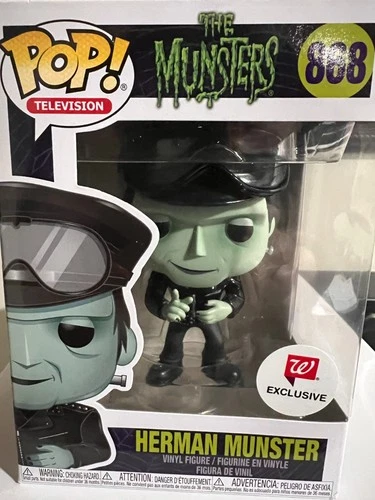 FUNKO POP! TELEVISION: THE MUNSTERS: #868 Hotrod HERMAN MUNSTER figure