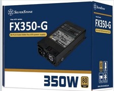 SilverstoneTech SST-FX350-G 350 Watt Flex ATX Power Supply 80 Plus Gold/Free S H