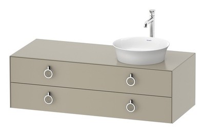 Duravit White Tulip Konsolenwaschtischunterschrank für Becken rechts...