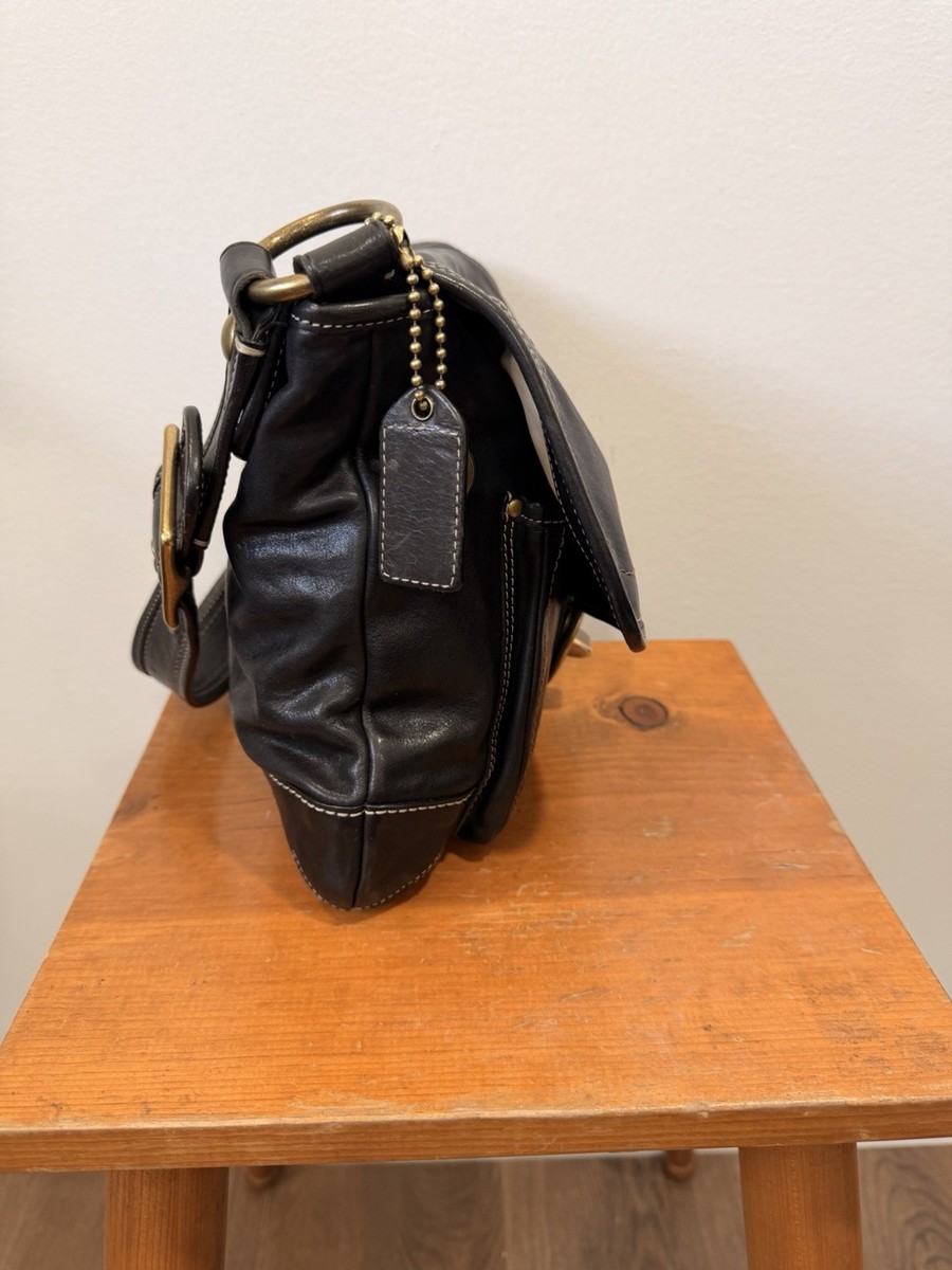 Coach Legacy Signature Ali 65th Anniversary Turnlock Flap Shoulder