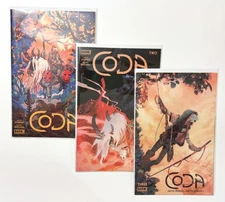 CODA Boom Studios COMPLETE COMIC SET Lot Spurier Bergara Volume 1 & 2 VARIANTS