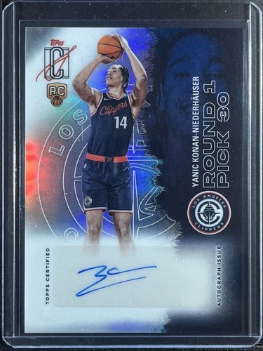 2025 Topps Signature Yanic Konan-Niederhäuser Base (RAW)
