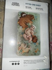 Rookie Humans Fitted Crib Sheet 52  X 28  100 Cotton New