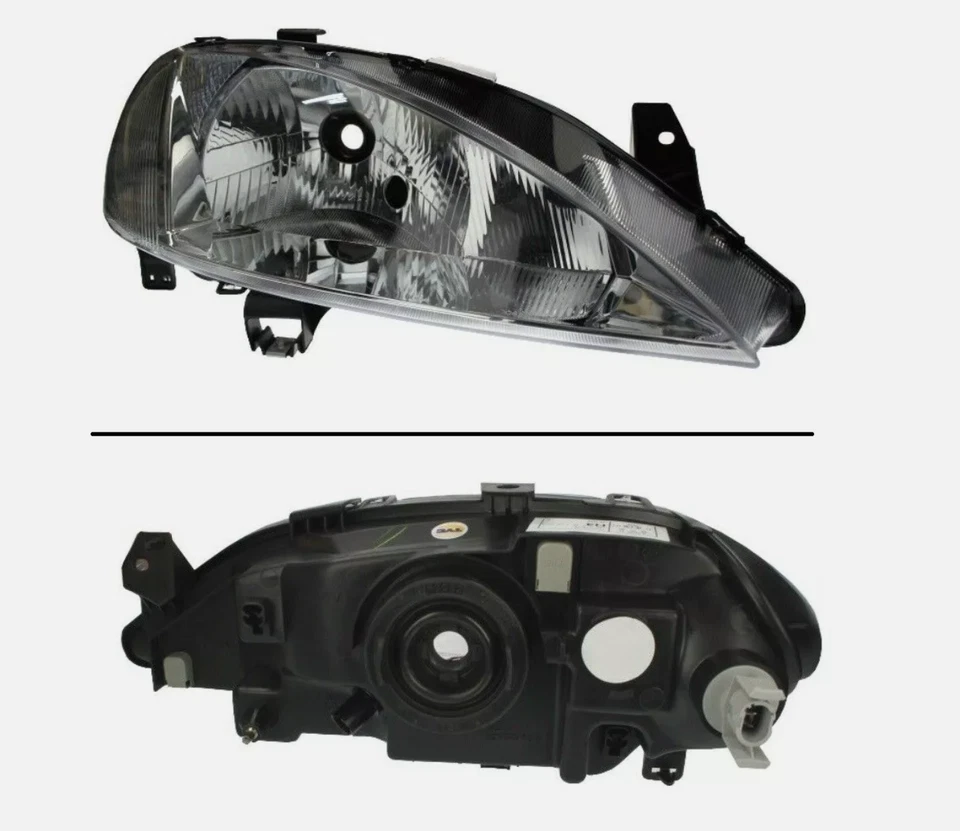 2x Scheinwerfer LINKS+RECHTS H4 elektrisch für RENAULT MEGANE I 99-03  TYC - Bild 3 von 3