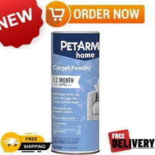 PETARMOR Home Carpet Powder for Fleas and Ticks, Protect Your Home From Fleas an