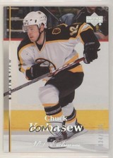 2007-08 Upper Deck UD Exclusives 34/100 Chuck Kobasew #166 2d8