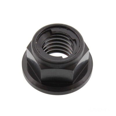 Kettenrad Mutter selbstsichernd M8x1.25mm Titan schwarz für Honda MSX 125 13-16