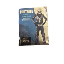 Fortnite Skill Trooper Halloween Costume Youth Size M 8-10 No Gloves