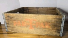 Vintage PAR-T-PAK Wooden Soda Crate - Nehi Beverage Co. - Antique Wood Box