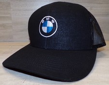NEW WITH TAGS BMW CAR MESH SNAPBACK BASEBALL HAT CAP ONE SIZE ADULT