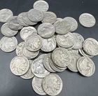 Lot of 40 (full roll) Buffalo Nickels FULL DATES