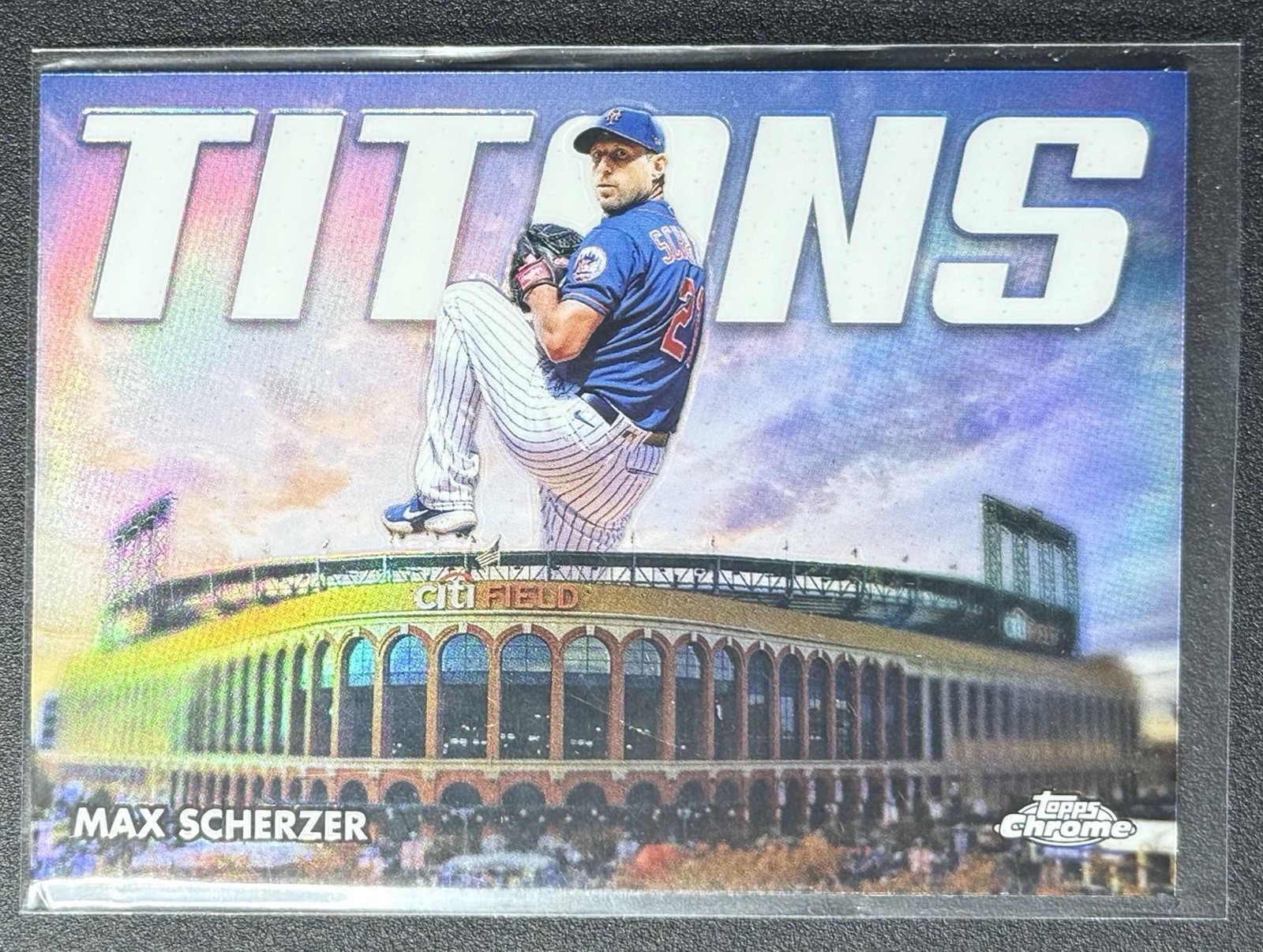 2023 Topps Chrome Titans Max Scherzer #CT-4
