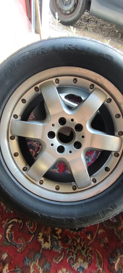 2 Original Mercedes Benz 2 Tlg W163 BBS Alufelgen 285/50/18 R18 18 Zoll - Bild 3 von 4