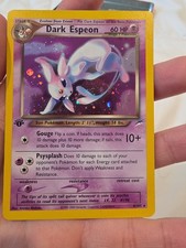 Dark Espeon 4/105 Neo Destiny Holo 1st Edition  Nm on eBay