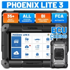 TOPDON Phoenix Lite 3 Automotive Diagnostic Tool All System Scanner ECU Coding