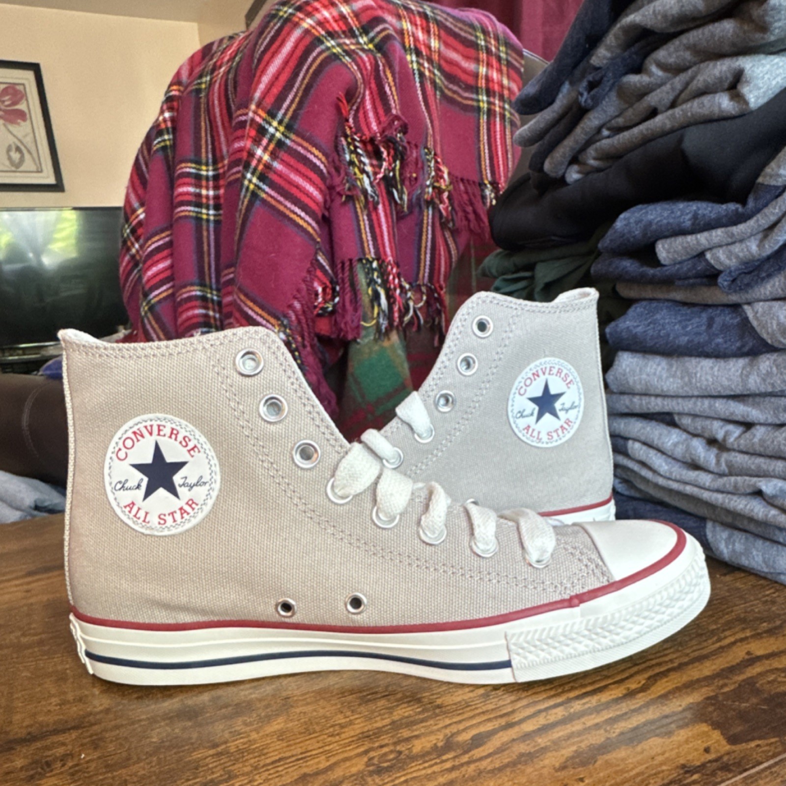 Converse Chuck Taylor All Star High Top Canvas Lace-Up Papyr