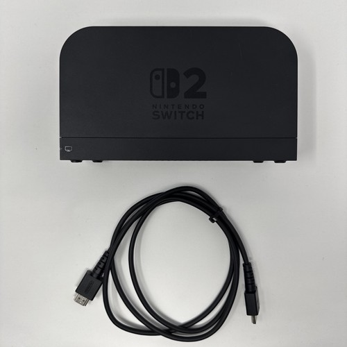 Nintendo Switch 2 Dock Only + OEM HDMI Cable - Genuine Official
