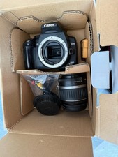 Canon EOS 550D DSLR Camera with lens and carry case
