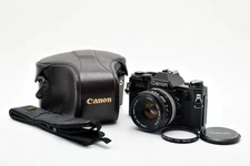 【N MINT】Canon AE-1 SLR 35mm Film Camera FD 50mm f/1.8 S.C. Lens From JAPAN #536