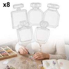 40Pcs Transparent Dried Flower Bookmarks Set, Dried Flower Bookmar DIY Handmade