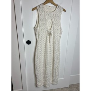 fashion brand company amc dress Scarlet Letter Soft Linen Maxi Dress 2X main image 0