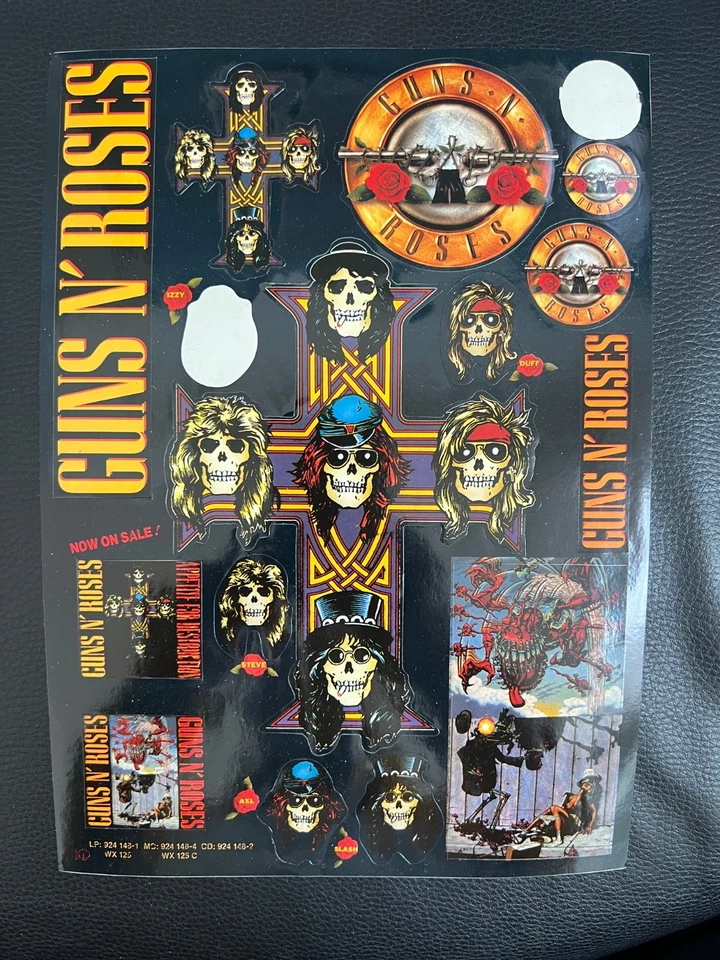 GUNS'N'ROSES/Appetite for destruction-LP-Vinyl :NM / Cover:VG++/w.STICKER! - Bild 4 von 4