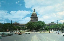 Texas State Capitol Unposted Vintage Postcard Austin Texas Photo by Gene Aiken
