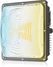 CINOTON 110W LED Canopy Light – 3CCT, Outdoor Garage/Gas Station, 16k/LM.