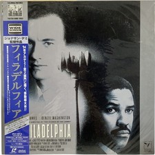 Laserdisc LD PHILADELPHIA Tom HANKS Japan W/Obi SRLP-5087-8