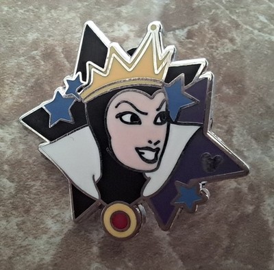 WDW 2012 Hidden Mickey Series Star Characters Evil Queen Disney Pin Trading