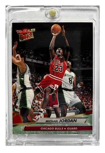 Fleer 1992-93 Ultra Michael Jordan Chicago Bulls NBA Basketball Card #27