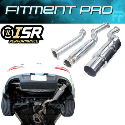 ISR Performance Single GT Catback Exhaust w/Burnt Tip For 09+ Genesis Coupe 2.0T